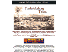Tablet Screenshot of fredericksburg-texas-hill-country-lodging.com